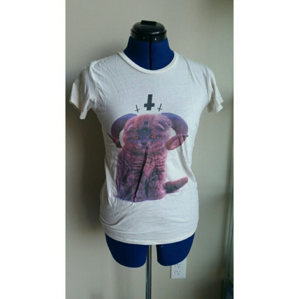 Glitterhell devil kitten shirt